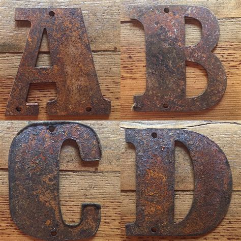 metal letters for signs